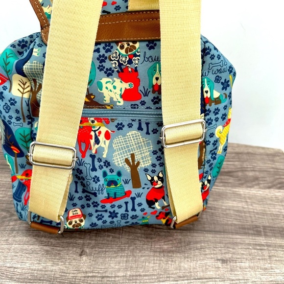 LILY BLOOM colorful unisex nature pet small whimsical lightweight fun backpack - Picture 3 of 15
